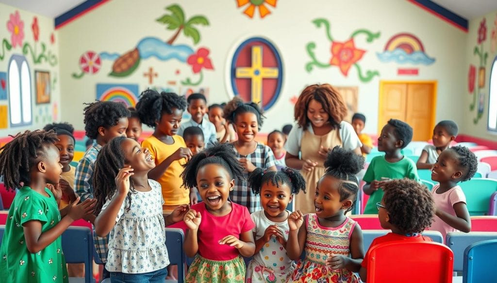 black childrens church ministry