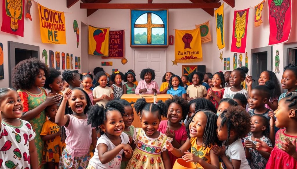 celebrating blackness in children's church