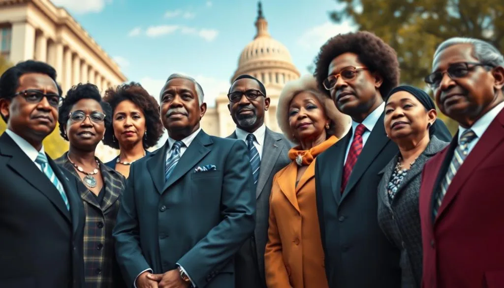 Black leaders in politics